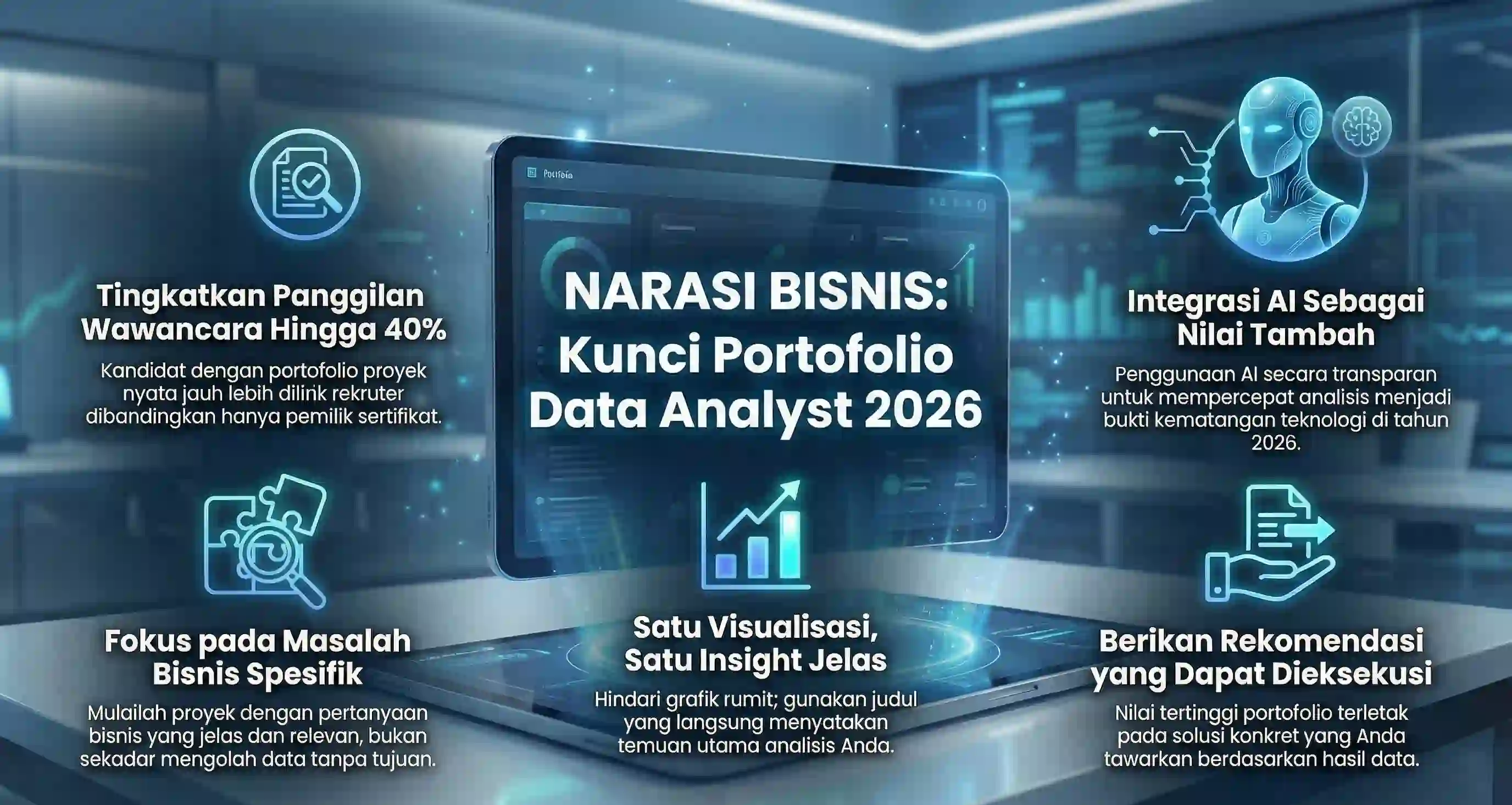 Cara Membuat Portofolio Data Analyst yang Menarik 2026